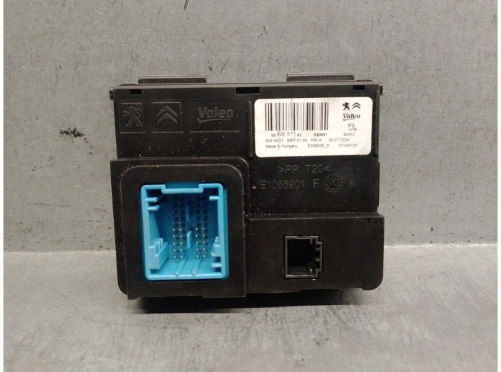 Recambio de centralita aire acondicionado para fiat scudo furgoneta 1.5 multijet 120 (506) referencia OEM IAM 9849651180 