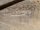 Recambio de llanta para subaru forester (sg_) 2.0 awd (sg5) referencia OEM IAM 28111SA010 R15X6JJ48 