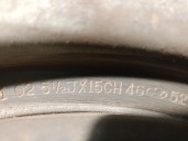 Recambio de llanta para hyundai matrix (fc) 1.6 cat referencia OEM IAM 529102D000 R1551/2JX15CH46 