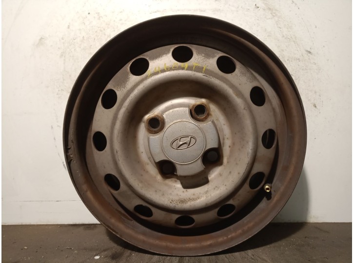 Recambio de llanta para hyundai i10 1.1 12v cat referencia OEM IAM 529100X000 R13X4.00B46 