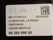 Recambio de modulo electronico para jeep avenger 1.2 referencia OEM IAM 9838499880  