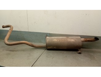 Recambio de tubo escape trasero para ford transit courier b460 furgoneta/monovolumen 1.5 tdci referencia OEM IAM ET765K254BA 189