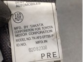 Recambio de cinturon seguridad delantero derecho para toyota corolla (e15) 2.0 turbodiesel cat referencia OEM IAM 7321012A80B0 7
