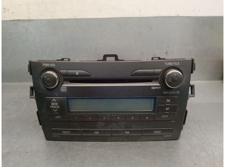 Recambio de sistema audio / radio cd para toyota corolla (e15) 2.0 turbodiesel cat referencia OEM IAM 8612012B00 8612012B00 