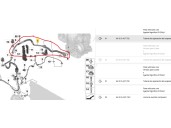 Recambio de tubos aire acondicionado para bmw x2 (f39) sdrive 18 d referencia OEM IAM 64505A07782 64505A07782 