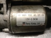 Replacement starter motor for SsangYong Kyron 2.0 XDi OEM IAM reference 6611514101 6611514101 