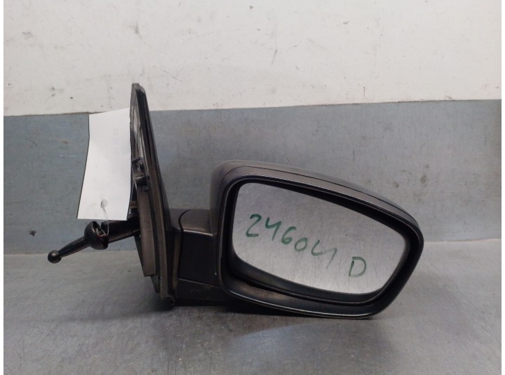 Replacement right side mirror for Hyundai i10 1.1 12V CAT OEM IAM reference 876200X010CA 876200X010CA 