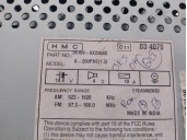 Replacement audio system / CD radio for Hyundai i10 1.1 12V CAT OEM IAM reference 961000X2304X 961000X2304X 