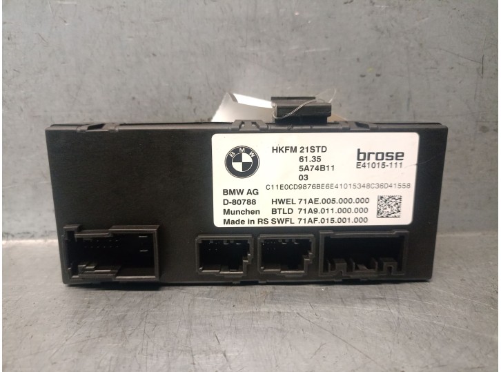 Recambio de modulo electronico para bmw x2 (f39) sdrive 18 d referencia OEM IAM 61355A74B11  E41015111