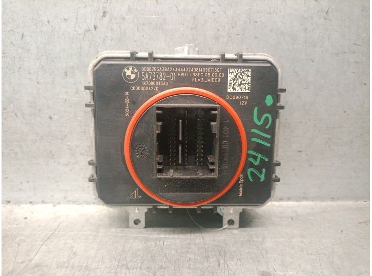 Recambio de centralita faros xenon para bmw x2 (f39) sdrive 18 d referencia OEM IAM 5A7378201 