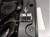 Replacement rear right window regulator for Volvo XC90 II (256) D5 AWD OEM IAM reference 31349764 31349761 