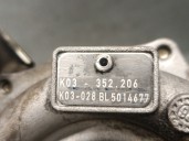 Replacement turbocharger for Citroën Xsara saloon 1.9 TD SX OEM IAM reference K03352206 0375C7 