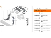 Recambio de tubo para bmw x2 (f39) sdrive 18 d referencia OEM IAM 13718471994 13718471994 