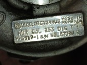 Recambio de turbocompresor para skoda octavia berlina (1z3) 1.6 tdi dpf referencia OEM IAM 03L253016T 03L253016T 7755171