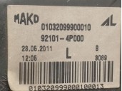 Recambio de faro izquierdo para hyundai i20 i (pb, pbt) 1.2 referencia OEM IAM 921014P000 921014P000 