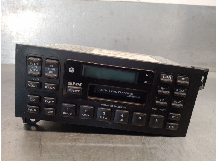 Recambio de sistema audio / radio cd para chrysler voyager (gs) 3.8 v6 cat referencia OEM IAM 04704345G 4704345 