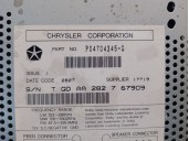 Recambio de sistema audio / radio cd para chrysler voyager (gs) 3.8 v6 cat referencia OEM IAM 04704345G 4704345 