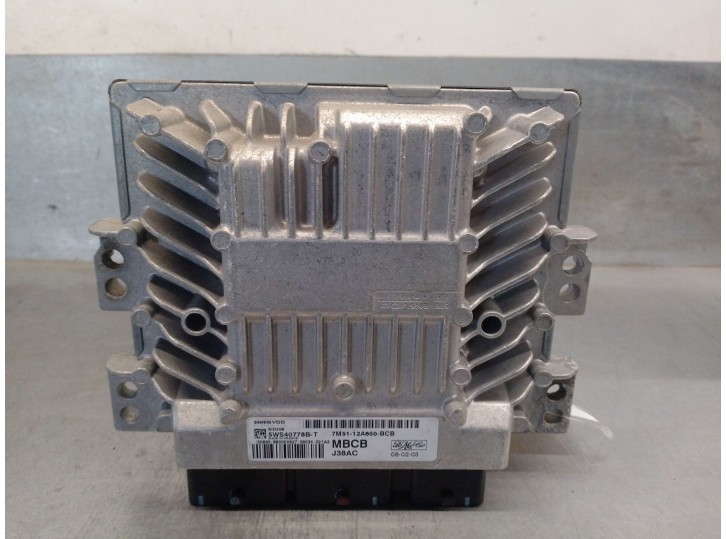 Replacement engine ECU for Ford Focus Saloon (CB4) 1.8 TDCi turbodiesel cat OEM IAM reference 7M5112A650BCB 5WS40778B