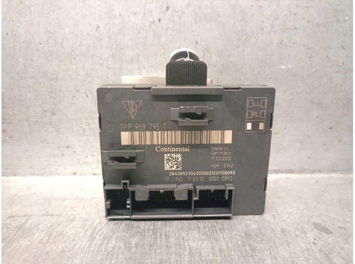 Recambio de centralita cierre para porsche cayenne (92a) 3.0 diesel referencia OEM IAM 7PP959795T 