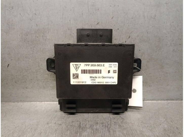 Recambio de modulo electronico para porsche cayenne (92a) 3.0 diesel referencia OEM IAM 7PP959663E 