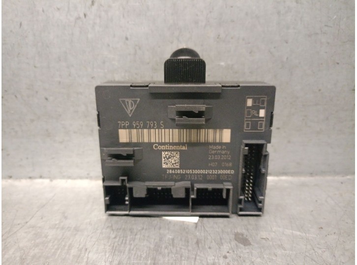 Recambio de centralita cierre para porsche cayenne (92a) 3.0 diesel referencia OEM IAM 7PP959793S 