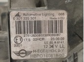 Recambio de faro izquierdo para mini mini (r56) cooper d referencia OEM IAM 16081800 63122751263 0301225301