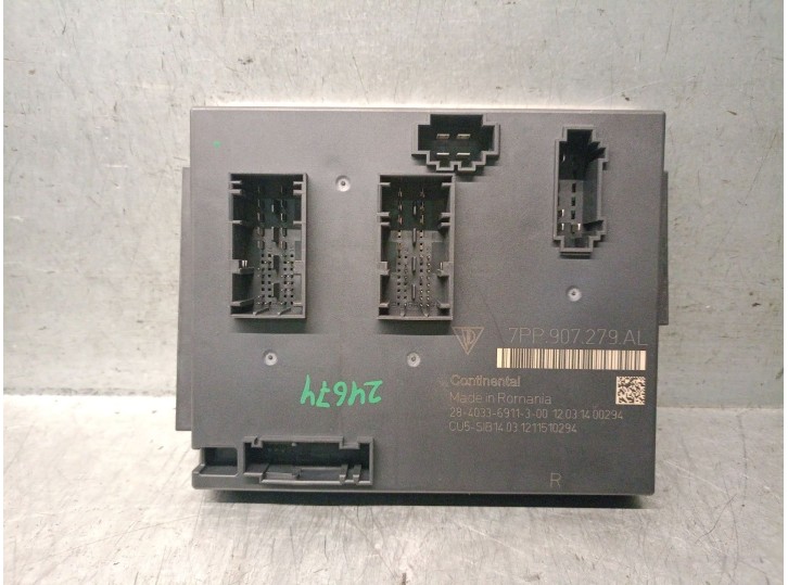 Recambio de modulo confort para porsche cayenne (92a) 3.0 diesel referencia OEM IAM 7PP907279AL  28403369113