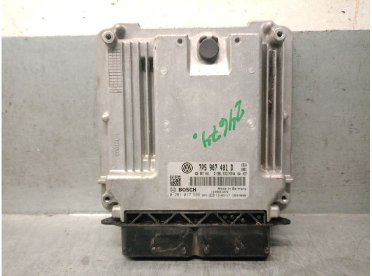 Recambio de centralita motor uce para porsche cayenne (92a) 3.0 diesel referencia OEM IAM 7P5907401D 0281017906