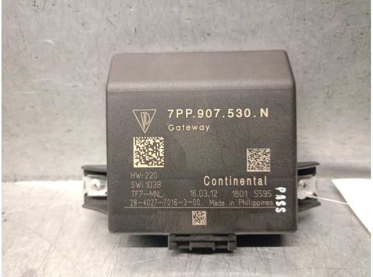 Recambio de modulo electronico para porsche cayenne (92a) 3.0 diesel referencia OEM IAM 7PP907530N 1B015595