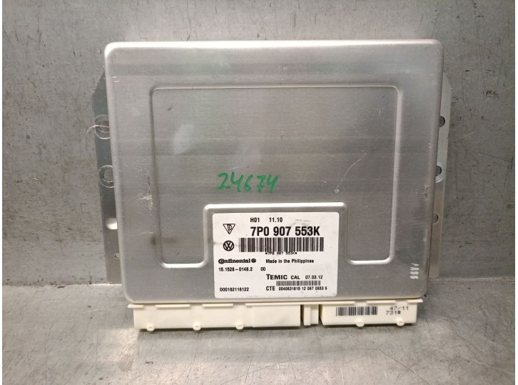Recambio de modulo electronico para porsche cayenne (92a) 3.0 diesel referencia OEM IAM 7P0907553K 15152801482