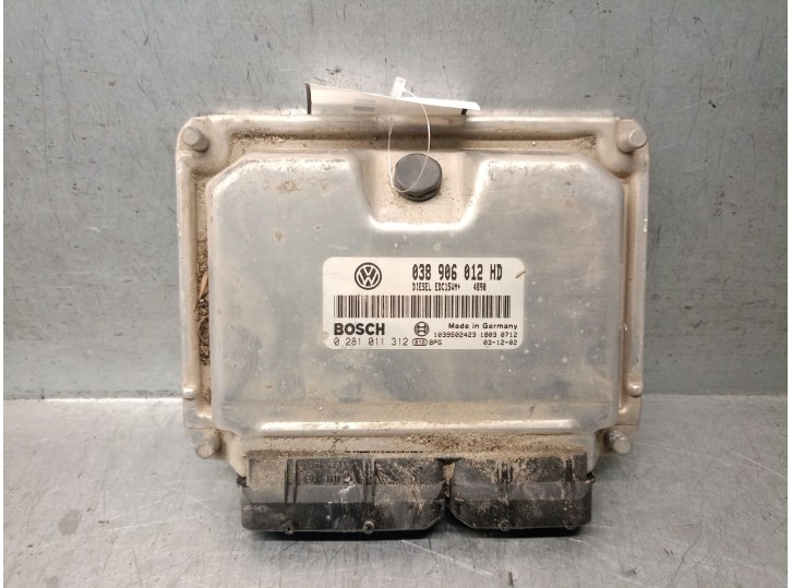 Recambio de centralita motor uce para seat toledo (1m2) 1.9 tdi referencia OEM IAM 038906012HD  0281011312