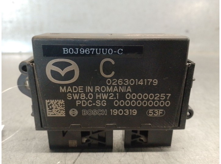 Replacement electronic module for Mazda 3 Hatchback (BP) 2.0 Skyactiv-G M Hybrid OEM IAM reference B0J967UU0C 