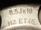 Recambio de llanta para audi a8 (4e2) 3.0 tdi quattro referencia OEM IAM 4E0601025AG R198.5JX19H2ET45 