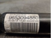 Recambio de amortiguador trasero derecho para citroën c3 1.4 referencia OEM IAM 9653094880 5206CY 