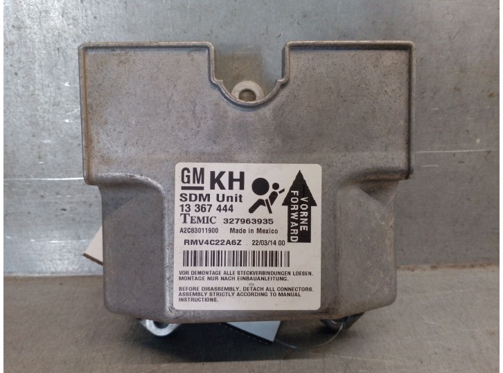 Recambio de centralita airbag para opel zafira b 1.7 16v cdti referencia OEM IAM 13367444 327963935