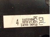 Recambio de mando luces salpicadero para volvo s80 berlina 2.5 d referencia OEM IAM 9459986 9459986 