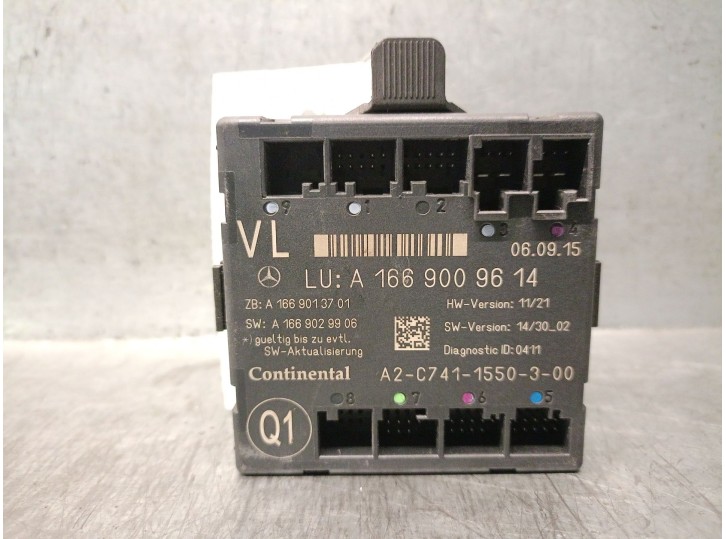 Recambio de centralita cierre para mercedes-benz gle (w166) 250 d 4-matic (166.004) referencia OEM IAM A1669009614 A2C74115503