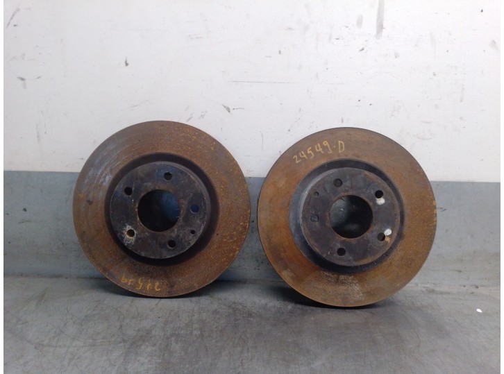 Recambio de disco freno delantero para mazda 3 (bm, bn) 2.2 d referencia OEM IAM B45G33251A B45G33251A 