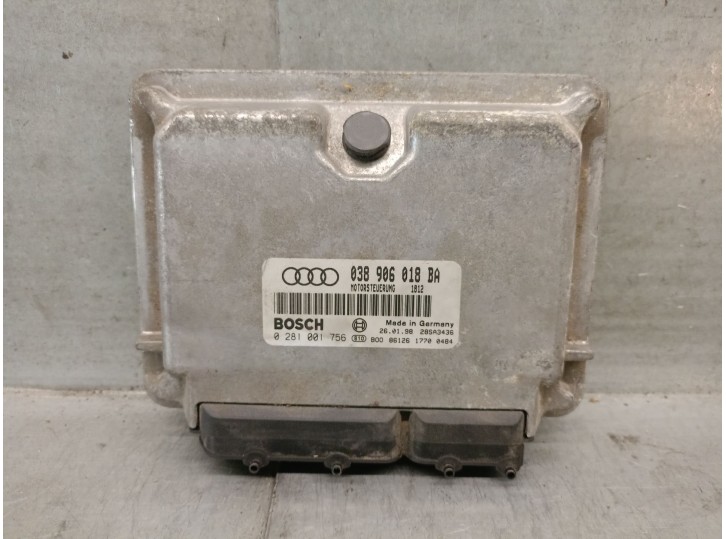 Recambio de centralita motor uce para audi a3 (8l) 1.9 tdi referencia OEM IAM 038906018BA 0281001756