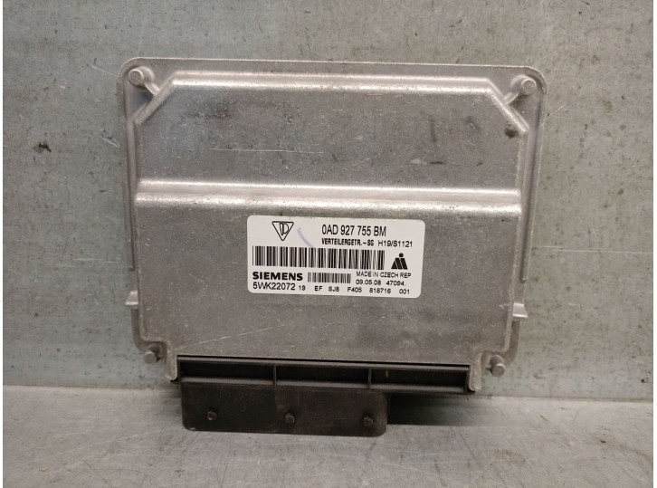 Recambio de centralita cambio automatico para porsche cayenne (9pa) 3.6 referencia OEM IAM 0AD927755BM 5WK2207219