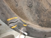 Replacement front left wheel arch for Seat Ibiza IV (6J1, 6J5) 1.4 OEM IAM reference 6J0809957 6P0809957 