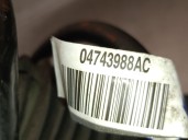 Recambio de amortiguador delantero derecho para chrysler grand voyager v (rt) 2.8 crd referencia OEM IAM 04743988AC 4743657AA 