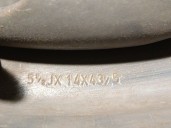 Recambio de llanta para ford fiesta (dx) 1.3 cat referencia OEM IAM 96FB-CB R1451/2JX14X43.5 