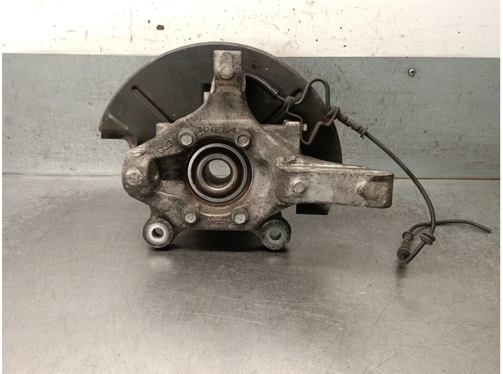 Recambio de mangueta delantera izquierda para chrysler grand voyager v (rt) 2.8 crd referencia OEM IAM 04743579AB 4743569AB 