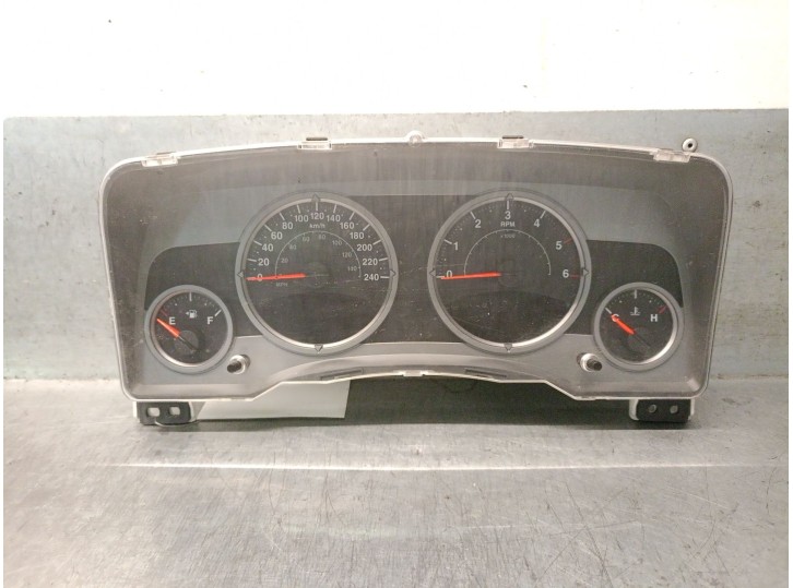 Replacement instrument cluster for Jeep Compass 2.0 CRD CAT OEM IAM reference CR0035007K0 5107018AB 