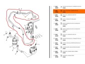 Recambio de tubos aire acondicionado para jeep compass 2.0 crd cat referencia OEM IAM P05058278AF 5058278AD 