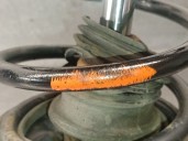 Recambio de amortiguador delantero derecho para tata indica 2006 1.4 63 kw referencia OEM IAM 282032100136 