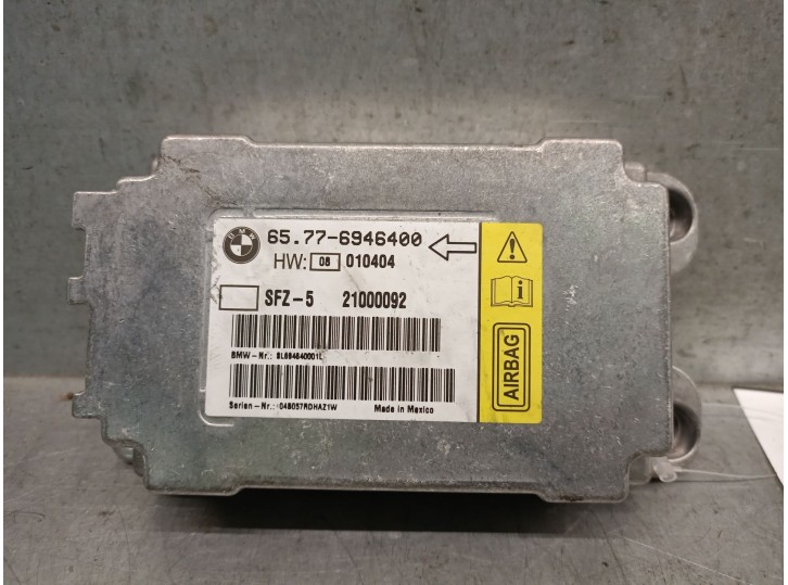Recambio de centralita airbag para bmw serie 5 berlina (e60) 525i referencia OEM IAM 65776946400 21000092 