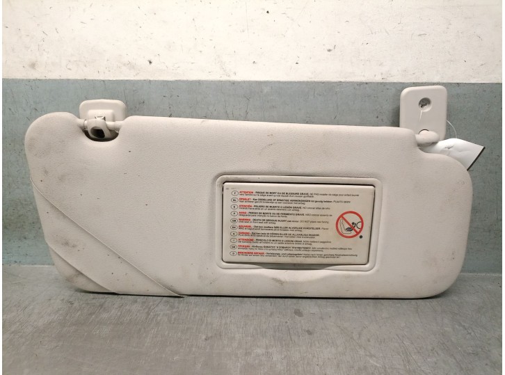 Recambio de parasol derecho para citroën c3 picasso (sh_) 1.6 hdi 90 referencia OEM IAM 8163AA 8163AA 