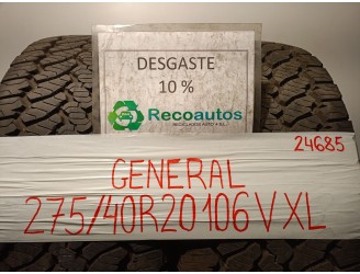 Recambio de neumatico/s para porsche cayenne (9pa) 3.6 referencia OEM IAM 27540R20106V 